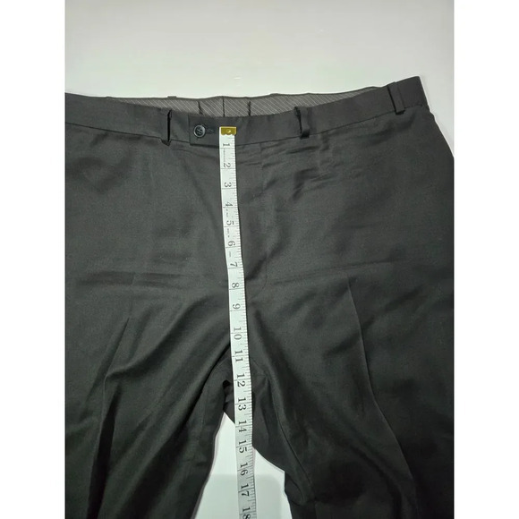 Calvin Klein Men's Slim Fit 100% Wool Dress Pants Classic Charcoal Gray 40Wx30L - Picture 7 of 7